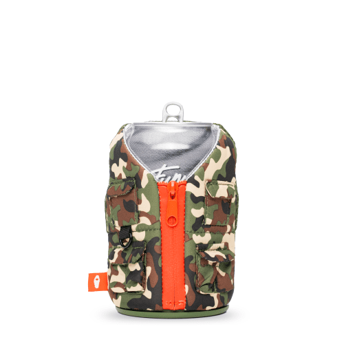 The Adventurer - Puffin Drinkwear drink sleeves #color_woodsy-camo