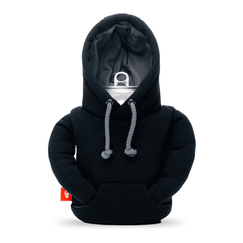 The Hoodie - Puffin Drinkwear drink sleeves #color_black-pewter